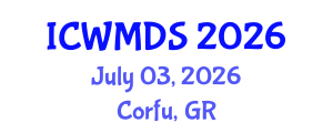 International Conference on Wearable Medical Devices and Sensors (ICWMDS) July 03, 2026 - Corfu, Greece International Conference on Wearable Medical Devices and Sensors (ICWMDS) July 03, 2026 - Corfu, Greece