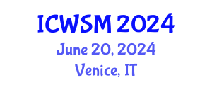 International Conference on Weblogs and Social Media (ICWSM) June 20, 2024 - Venice, Italy