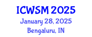 International Conference on Weblogs and Social Media (ICWSM) January 28, 2025 - Bengaluru, India