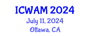 International Conference on Welding and Additive Manufacturing (ICWAM) July 11, 2024 - Ottawa, Canada
