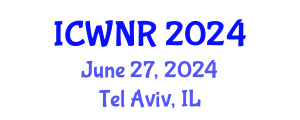 International Conference on Wildlife and Natural Resources (ICWNR) June 27, 2024 - Tel Aviv, Israel