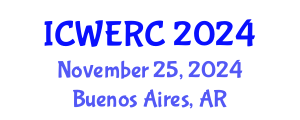 International Conference on Wildlife Ecology, Rehabilitation and Conservation (ICWERC) November 25, 2024 - Buenos Aires, Argentina