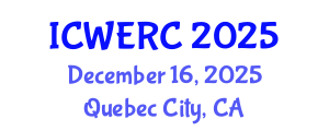 International Conference on Wildlife Ecology, Rehabilitation and Conservation (ICWERC) December 16, 2025 - Quebec City, Canada