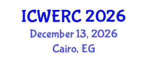 International Conference on Wildlife Ecology, Rehabilitation and Conservation (ICWERC) December 13, 2026 - Cairo, Egypt International Conference on Wildlife Ecology, Rehabilitation and Conservation (ICWERC) December 13, 2026 - Cairo, Egypt
