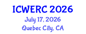 International Conference on Wildlife Ecology, Rehabilitation and Conservation (ICWERC) July 17, 2026 - Quebec City, Canada International Conference on Wildlife Ecology, Rehabilitation and Conservation (ICWERC) July 17, 2026 - Quebec City, Canada