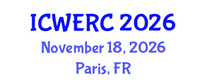 International Conference on Wildlife Ecology, Rehabilitation and Conservation (ICWERC) November 18, 2026 - Paris, France International Conference on Wildlife Ecology, Rehabilitation and Conservation (ICWERC) November 18, 2026 - Paris, France