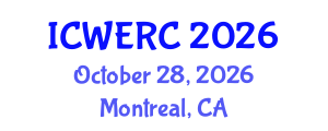 International Conference on Wildlife Ecology, Rehabilitation and Conservation (ICWERC) October 28, 2026 - Montreal, Canada International Conference on Wildlife Ecology, Rehabilitation and Conservation (ICWERC) October 28, 2026 - Montreal, Canada