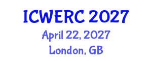 International Conference on Wildlife Ecology, Rehabilitation and Conservation (ICWERC) April 22, 2027 - London, United Kingdom International Conference on Wildlife Ecology, Rehabilitation and Conservation (ICWERC) April 22, 2027 - London, United Kingdom