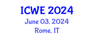 International Conference on Wind Engineering (ICWE) June 03, 2024 - Rome, Italy