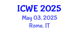 International Conference on Wind Engineering (ICWE) May 03, 2025 - Rome, Italy