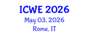 International Conference on Wind Engineering (ICWE) May 03, 2026 - Rome, Italy