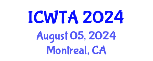International Conference on Wind Tunnel Aerodynamics (ICWTA) August 05, 2024 - Montreal, Canada