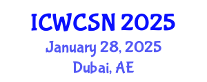 International Conference on Wireless Communication and Sensor Networks (ICWCSN) January 28, 2025 - Dubai, United Arab Emirates