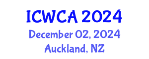 International Conference on Wireless Communications and Applications (ICWCA) December 02, 2024 - Auckland, New Zealand
