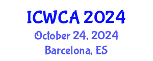 International Conference on Wireless Communications and Applications (ICWCA) October 24, 2024 - Barcelona, Spain