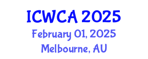 International Conference on Wireless Communications and Applications (ICWCA) February 01, 2025 - Melbourne, Australia