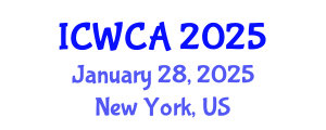 International Conference on Wireless Communications and Applications (ICWCA) January 28, 2025 - New York, United States