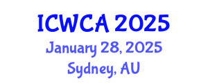 International Conference on Wireless Communications and Applications (ICWCA) January 28, 2025 - Sydney, Australia