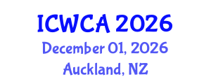 International Conference on Wireless Communications and Applications (ICWCA) December 01, 2026 - Auckland, New Zealand International Conference on Wireless Communications and Applications (ICWCA) December 01, 2026 - Auckland, New Zealand