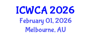 International Conference on Wireless Communications and Applications (ICWCA) February 01, 2026 - Melbourne, Australia
