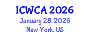 International Conference on Wireless Communications and Applications (ICWCA) January 28, 2026 - New York, United States