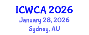 International Conference on Wireless Communications and Applications (ICWCA) January 28, 2026 - Sydney, Australia