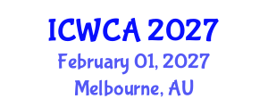 International Conference on Wireless Communications and Applications (ICWCA) February 01, 2027 - Melbourne, Australia International Conference on Wireless Communications and Applications (ICWCA) February 01, 2027 - Melbourne, Australia
