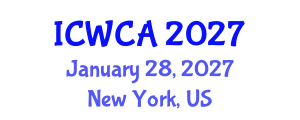 International Conference on Wireless Communications and Applications (ICWCA) January 28, 2027 - New York, United States International Conference on Wireless Communications and Applications (ICWCA) January 28, 2027 - New York, United States