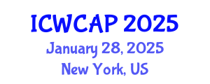 International Conference on Wireless Communications, Antennas and Propagation (ICWCAP) January 28, 2025 - New York, United States