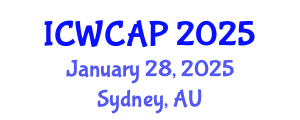 International Conference on Wireless Communications, Antennas and Propagation (ICWCAP) January 28, 2025 - Sydney, Australia