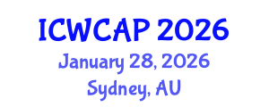 International Conference on Wireless Communications, Antennas and Propagation (ICWCAP) January 28, 2026 - Sydney, Australia