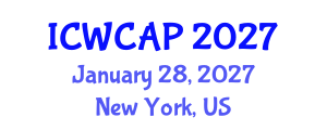 International Conference on Wireless Communications, Antennas and Propagation (ICWCAP) January 28, 2027 - New York, United States International Conference on Wireless Communications, Antennas and Propagation (ICWCAP) January 28, 2027 - New York, United States