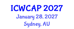 International Conference on Wireless Communications, Antennas and Propagation (ICWCAP) January 28, 2027 - Sydney, Australia International Conference on Wireless Communications, Antennas and Propagation (ICWCAP) January 28, 2027 - Sydney, Australia
