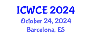 International Conference on Wireless Communications Engineering (ICWCE) October 24, 2024 - Barcelona, Spain