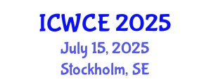 International Conference on Wireless Communications Engineering (ICWCE) July 15, 2025 - Stockholm, Sweden