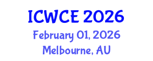 International Conference on Wireless Communications Engineering (ICWCE) February 01, 2026 - Melbourne, Australia