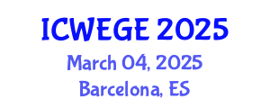 International Conference on Women, Education and Gender Equality (ICWEGE) March 04, 2025 - Barcelona, Spain