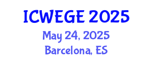 International Conference on Women, Education and Gender Equality (ICWEGE) May 24, 2025 - Barcelona, Spain