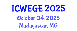 International Conference on Women, Education and Gender Equality (ICWEGE) October 04, 2025 - Madagascar, Madagascar