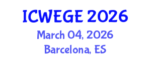International Conference on Women, Education and Gender Equality (ICWEGE) March 04, 2026 - Barcelona, Spain