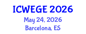 International Conference on Women, Education and Gender Equality (ICWEGE) May 24, 2026 - Barcelona, Spain