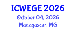 International Conference on Women, Education and Gender Equality (ICWEGE) October 04, 2026 - Madagascar, Madagascar International Conference on Women, Education and Gender Equality (ICWEGE) October 04, 2026 - Madagascar, Madagascar