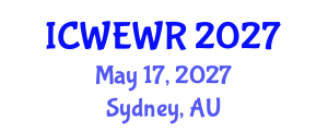 International Conference on Women, Education and Women's Right (ICWEWR) May 17, 2027 - Sydney, Australia International Conference on Women, Education and Women's Right (ICWEWR) May 17, 2027 - Sydney, Australia