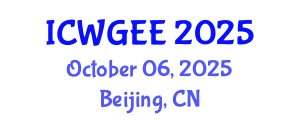 International Conference on Women, Gender Equality and Education (ICWGEE) October 06, 2025 - Beijing, China