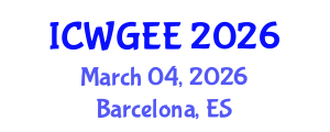 International Conference on Women, Gender Equality and Education (ICWGEE) March 04, 2026 - Barcelona, Spain