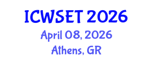 International Conference on Women in Science, Engineering and Technology (ICWSET) April 08, 2026 - Athens, Greece