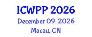 International Conference on Women, Power and Politics (ICWPP) December 09, 2026 - Macau, China International Conference on Women, Power and Politics (ICWPP) December 09, 2026 - Macau, China