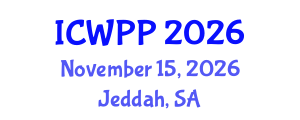 International Conference on Women, Power and Politics (ICWPP) November 15, 2026 - Jeddah, Saudi Arabia