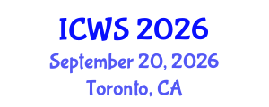 International Conference on Women Studies (ICWS) September 20, 2026 - Toronto, Canada