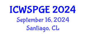 International Conference on Women's Sport Participation and Gender Equality (ICWSPGE) September 16, 2024 - Santiago, Chile